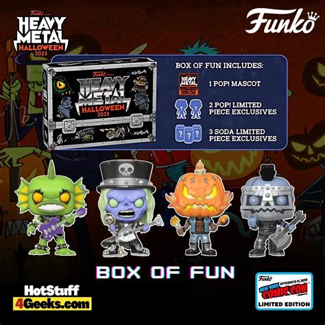 funko heavy metal box|funko heavy metal halloween.